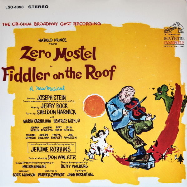 Zero Mostel In Fiddler On The Roof (The Original Broadway Cast Recording)